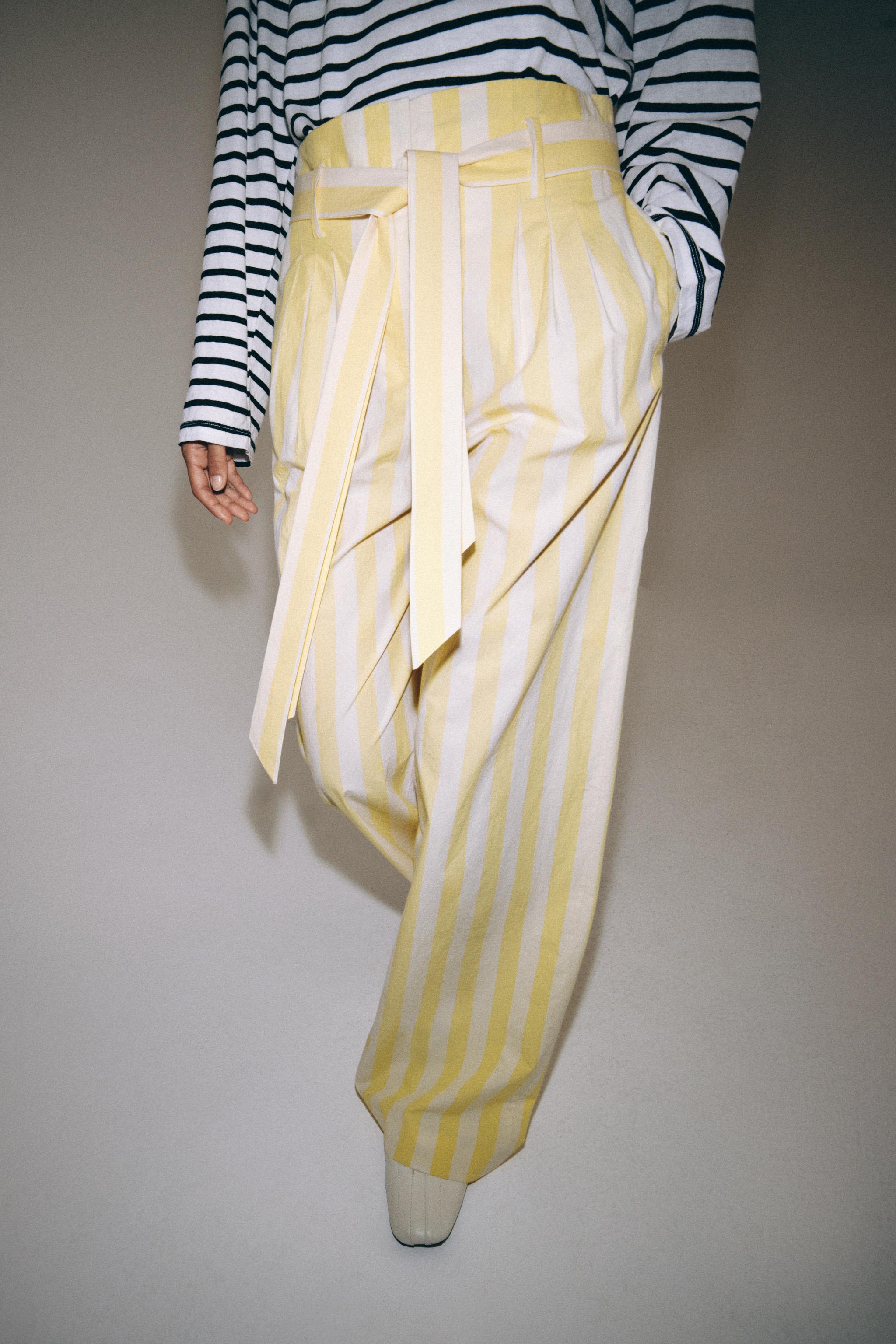 ZW COLLECTION STRIPED PAJAMA PANTS